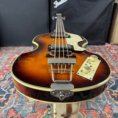 Greco Beatles Bass Model VB-90 Hollow Body Short Scale - 1989 image 14