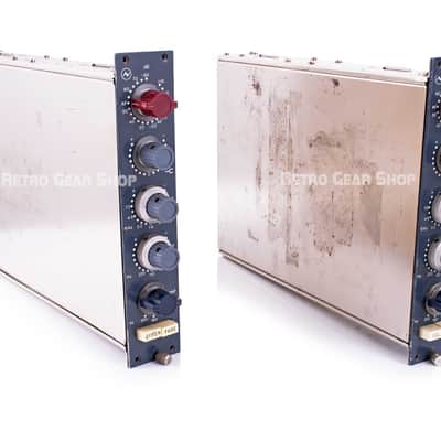Neve 1089 / 1073 Pair Racked Microphone Mic Preamp EQ Equalizer Vintage Rare image 5