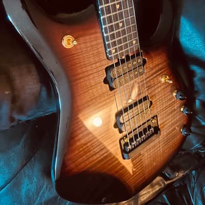 Ernie Ball Music Man John Petrucci Signature 20th Anniversary JP6 2021 - 2022 - Honey Butter image 19