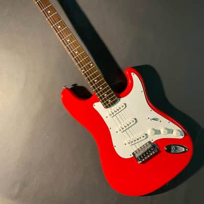 Squier Special Edition Stratocaster by Fender STRAT Dakota Red AA Flame Maple Neck RW fretboard image 1