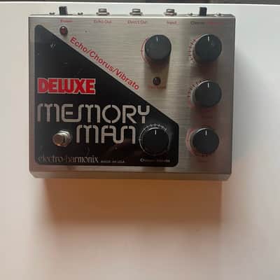 Electro-Harmonix Deluxe Memory Man early 2000 - Silver -Black image 1