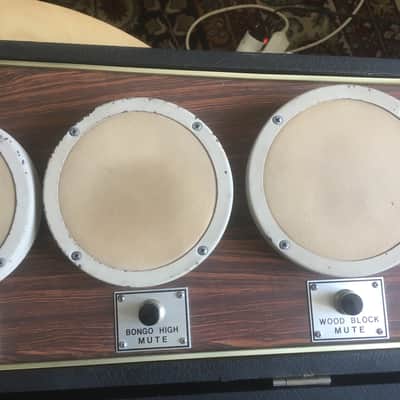 Super Rare Mica-Sonic Electronic Congo / Bongo / Wood Block Drum Machine image 5