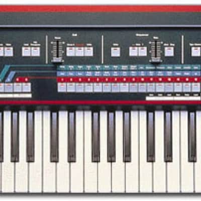Roland JX-3P 61-Key Programmable Preset Polyphonic Synthesizer 1983 - 1985 - Black image 2