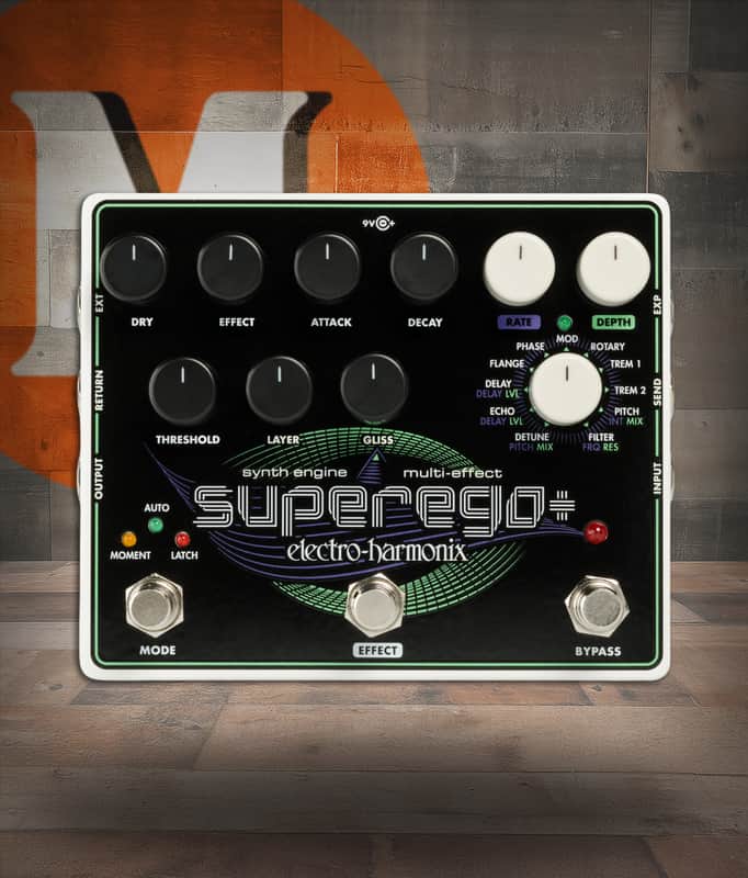 Electro-Harmonix Superego+ Synth Engine / Multi Effect (SEGO PLUS) image 1