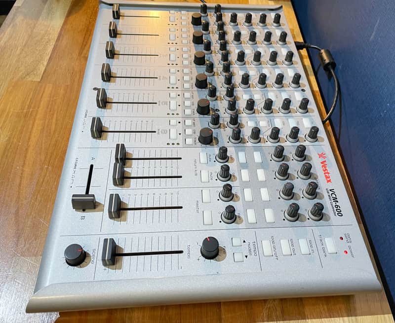 DTM・DAW Vestax VCM-600 USB MIDI Controller Mint] Vestax VCM-600 USB Midi DJ DAW Controller Ultra Rare! | Reverb