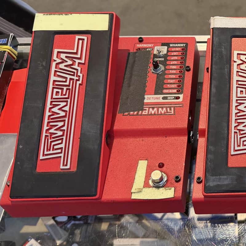DigiTech Whammy 5 Tour Used 9V DC Pitch Shift Pedal (Pre-Owned) (Joe Satriani Private Collection) image 1