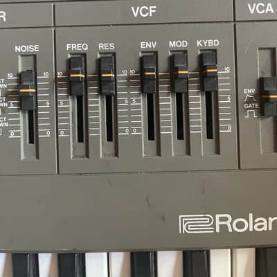 Roland SH-101 32-Key Monophonic Synthesizer 1982 - 1986 - Gray image 7