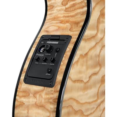 Mitchell MX430QAB Exotic Series Acoustic-Electric Guitar - image 14