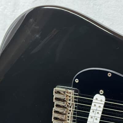 Hamer USA Daytona Guitar S-style with Case - Black / Maple neck image 4