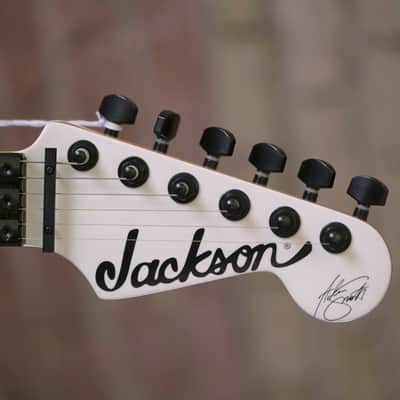 Jackson 50th Anniversary Iron Maiden Adrian Smith Jackson SC1 - Snow White(1) image 2