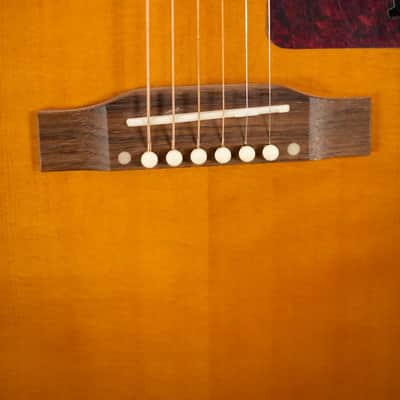 Epiphone Masterbilt Texan FT79 Acoustic Guitar with Fishman Pick-up - Natural with Hardshell Case - Used image 13