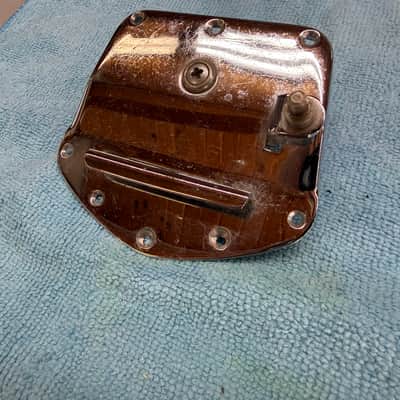 Univox Tremolo Tailpiece 60s-70s - Chrome Teisco Kawai Guyatone kawai image 3