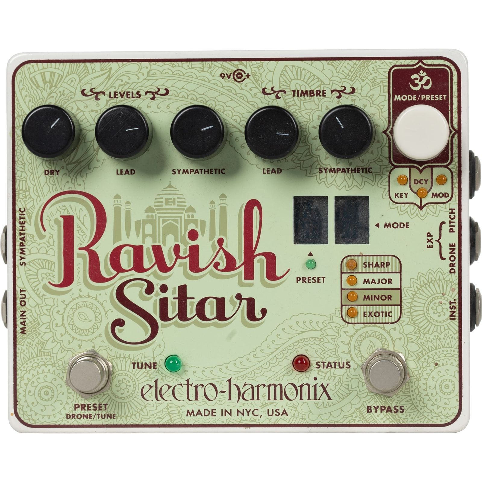 【最終値下】electro-harmonix Ravish Sitar Electro-Harmonix Ravish Sitar Pedal | Reverb