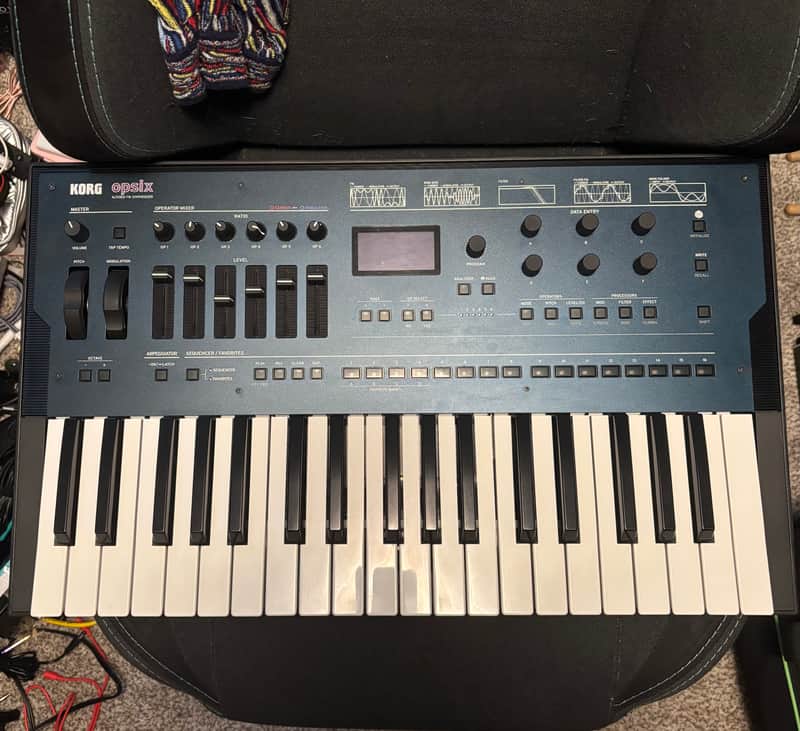 Korg Opsix 37-Key Altered FM Synthesizer 2020 - 2024 - Blue / Black image 1