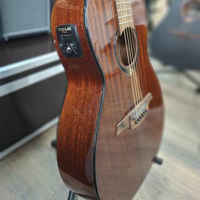 B-Stock Electro Acoustic Guitar Tramontane 90 by Lâg | T90PE | Finish Blush | African mahogany | Steel String image 3