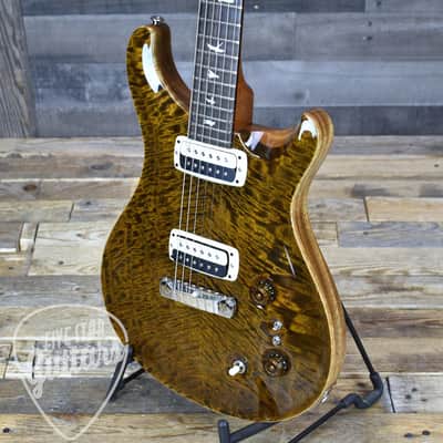 Mint PRS Paul's Guitar Limited Mango Top - Tiger Eye with Hardshell Case image 11