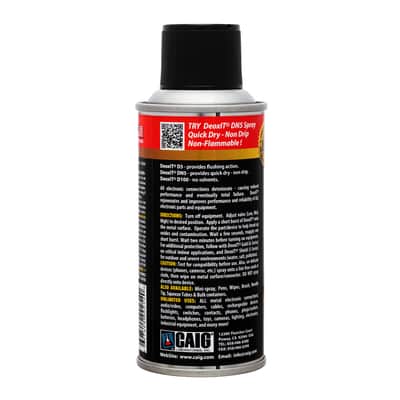 Hosa CAIG DeoxIT D5 Contact Cleaner Spray, 5oz Lube Lubricant D5S-6 image 6