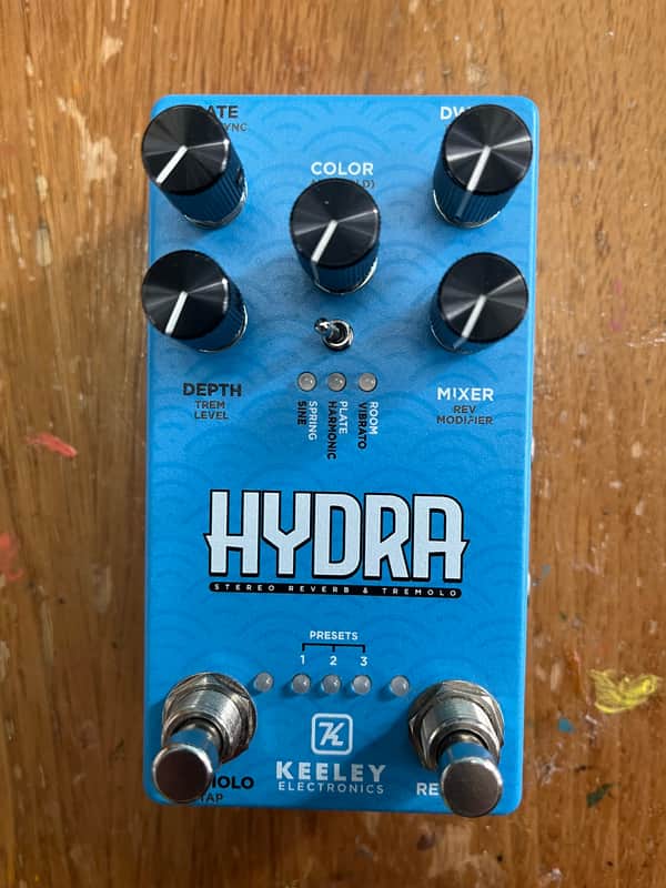 Keeley Hydra Stereo Reverb & Tremolo
