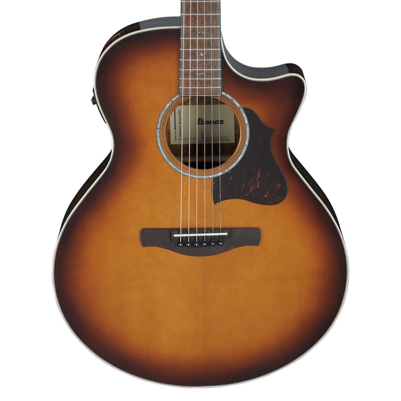 Used Ibanez AE160 A/E Guitar - Vintage Mahogany Sunburst High Gloss image 1