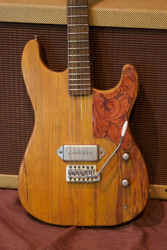 Banning Guitars Custom Strat 2014 Old Growth Sugar Pine image 1