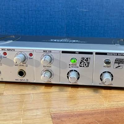 Behringer Minimix Mix800 Ultra-Compact Karaoke Processor with Voice Canceller and Echo/Reverb Effects image 1