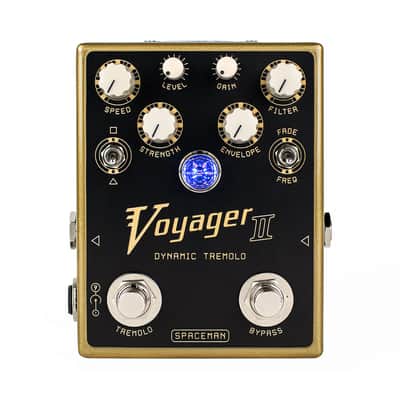 Spaceman Effects Voyager II Optical Tremolo Pedal - Gold image 1