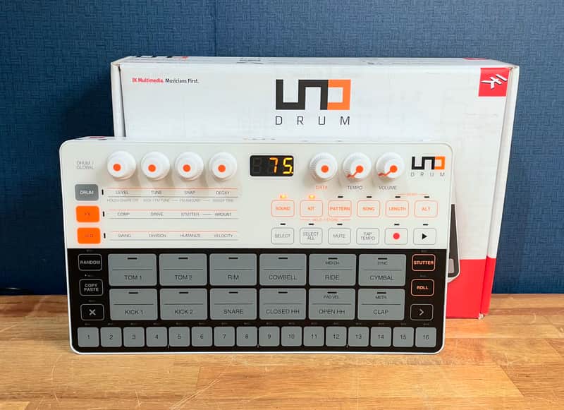 [Mint] IK Multimedia UNO Drum Analog/PCM Drum Machine w/ Sound Libraries image 1