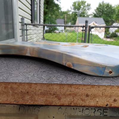 Guitar Body Stratocaster Style Nitro Finish Barncaster Pinecaster Nomoonlaser image 5