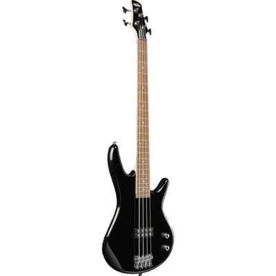 Ibanez GIO Series GSR100EX Electric Bass Guitar, Rosewood Fretboard, Black image 3
