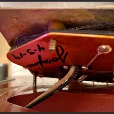Fender  Dale Wilson masterbuilt Custom shop telecaster 60 custom 2019 - Relic burgundy mist metallic image 7