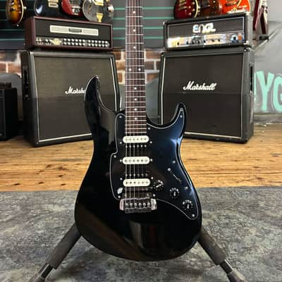 Fret King Super-Matic Gloss Black Electric Guitar image 1
