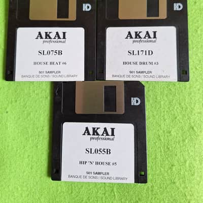 Akai S01 Factory Diskettes