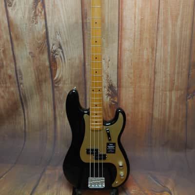 Fender Vintera II '50s Precision Bass with Maple Fretboard 2023 - 2026 - Black image 1