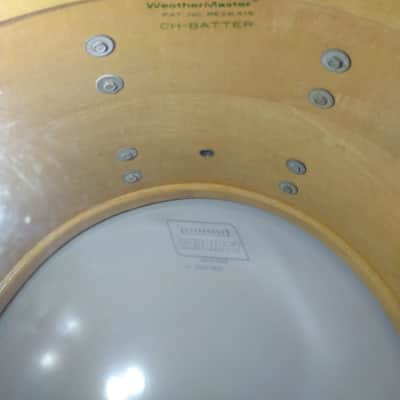 Ludwig 10x14 Tom 1976 - Psychedelic Red image 14