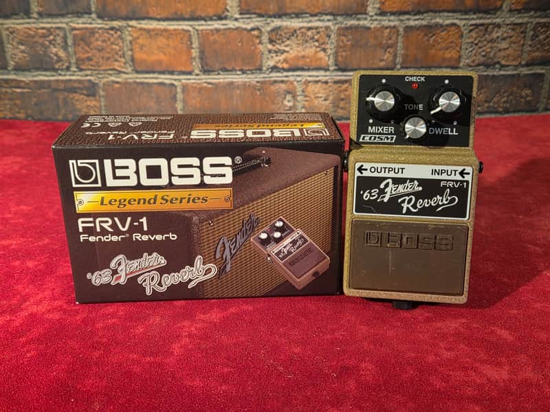 Boss FRV-1 '63 Fender Reverb w/ Original Box image 1