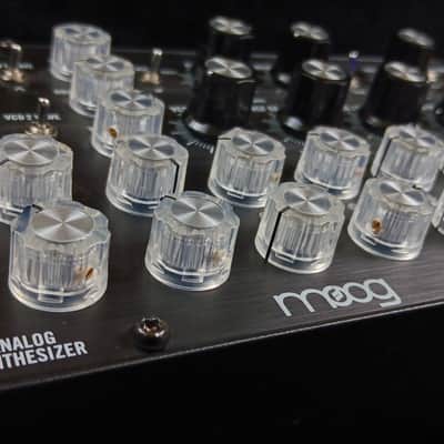 19-Piece Moog-Inspired Aftermarket DFAM Knob Kit New Production - Clear/Aluminum image 10
