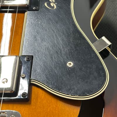 Godin Montreal Premiere HG (2018) - Sunburst #45107 with Hard Case and Original Gig Bag image 9