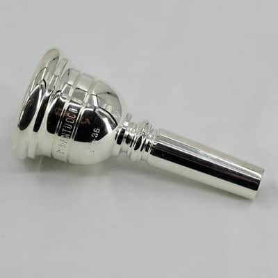 Perantucci PT-36 Tuba Mouthpiece - Silver Plated image 2