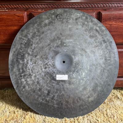 Dream Cymbals 22" Dark Matter Series Flat Earth Ride Cymbal 2011 - Present - Raw image 2