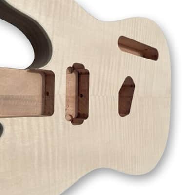 Guitar Body Mahogany Maple TELE Style DIY Electric Guitar Body Replacement image 5