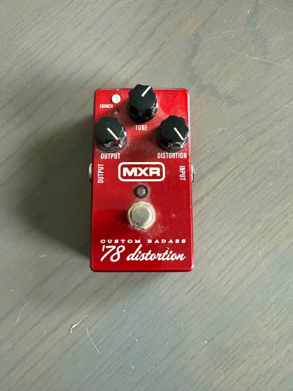 MXR M78 Custom Badass '78 Distortion 2011 - Present - Red image 1