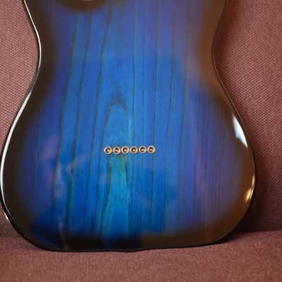 Partscaster T-Style 2013 Blueburst image 5