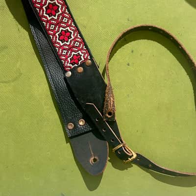 Vintage Adjustable Guitar Strap 1960s image 3