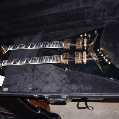 Jackson USA Custom Shop Rhoads Doubleneck Black image 6