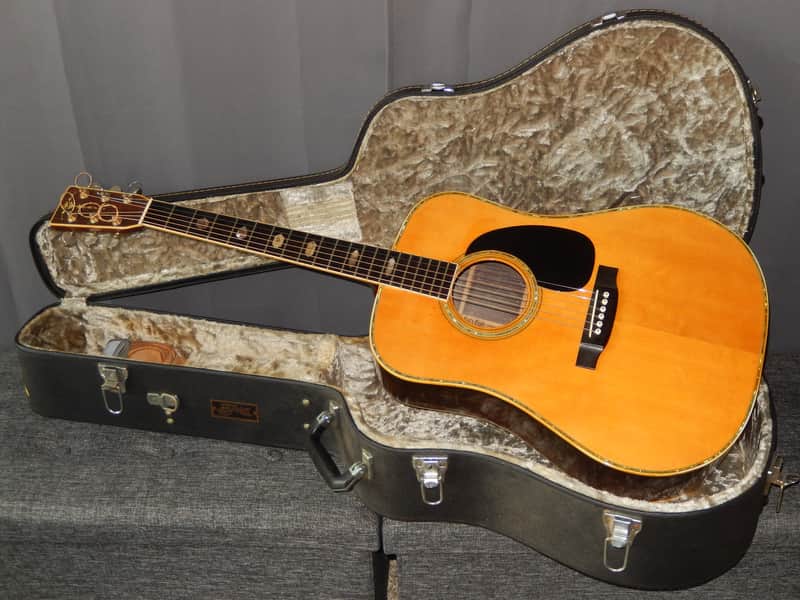 MADE IN JAPAN 1980 - CAT'S EYES CE1000D - WONDERFUL - MARTIN D41 CLASS -  ACOUSTIC GUITAR image 1