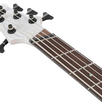 Ibanez BTB Bass Workshop 5 String Electric Bass w/Case Multi scale - Transparent White Flat (BTB865MSTWF) image 6