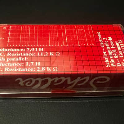 Vintage 80's Schaller PBX Bass Pickup Precision image 2
