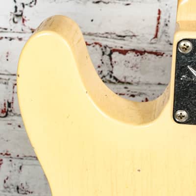 Fender - Custom Shop 1954 Journeyman Relic® Telecaster® Electric Guitar - 1-Piece Rift Sawn Maple Neck Fingerboard - Aged Nocaster® Blonde - with Deluxe Hardshell Case - x7541 (9236091068-1) image 12