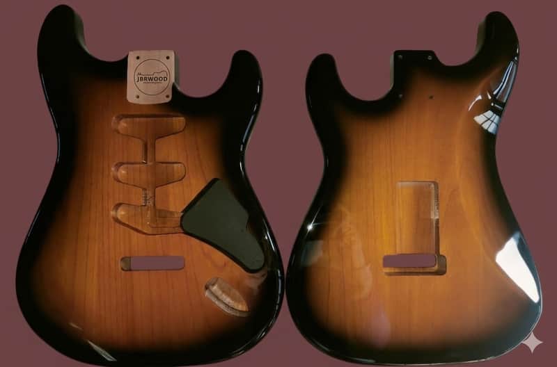 STRATOCASTER BODY 2 tone sunburst gloss image 1
