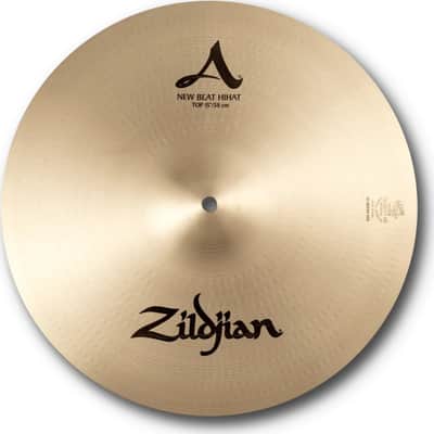 Zildjian A Zildjian New Beat Hi-Hat Cymbals, 15" image 1